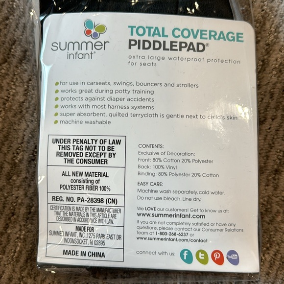 New Summer Infant Total Coverage Piddlepad - Picture 2 of 3